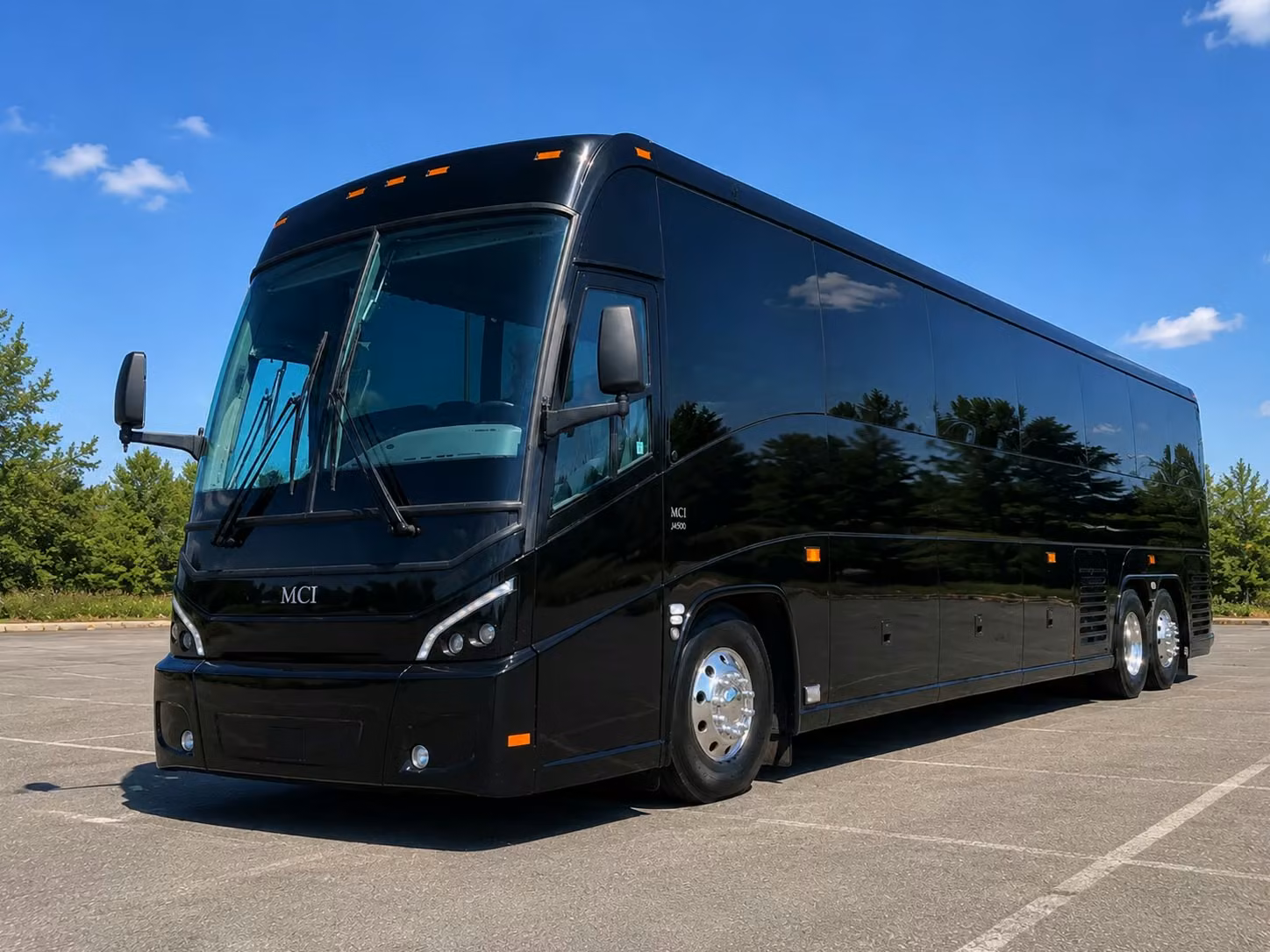 56 passenger charter bus