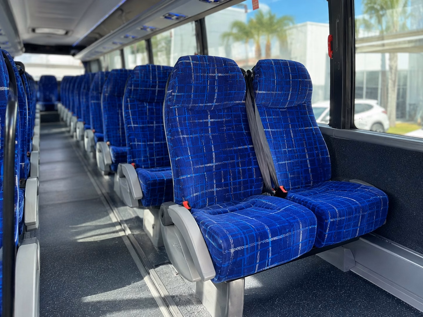 sterling heights charter bus rental inside